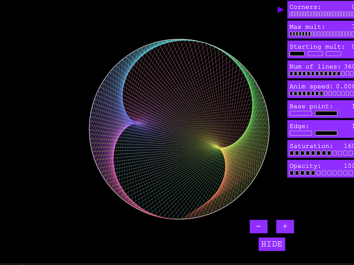 Multi-shape interactive Timetable