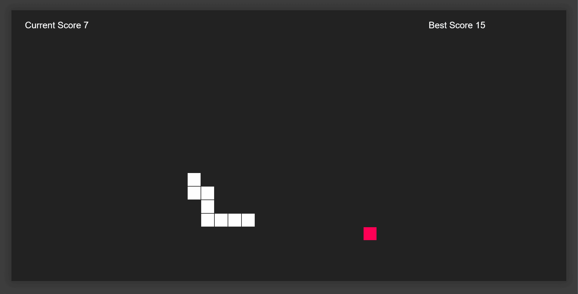 Snake Game, custom canvas sizing based on window size, better UI