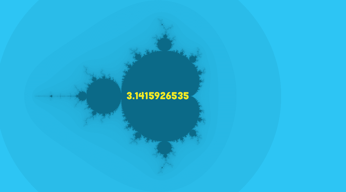 Calculating Digits of Pi with Mandelbrot Set